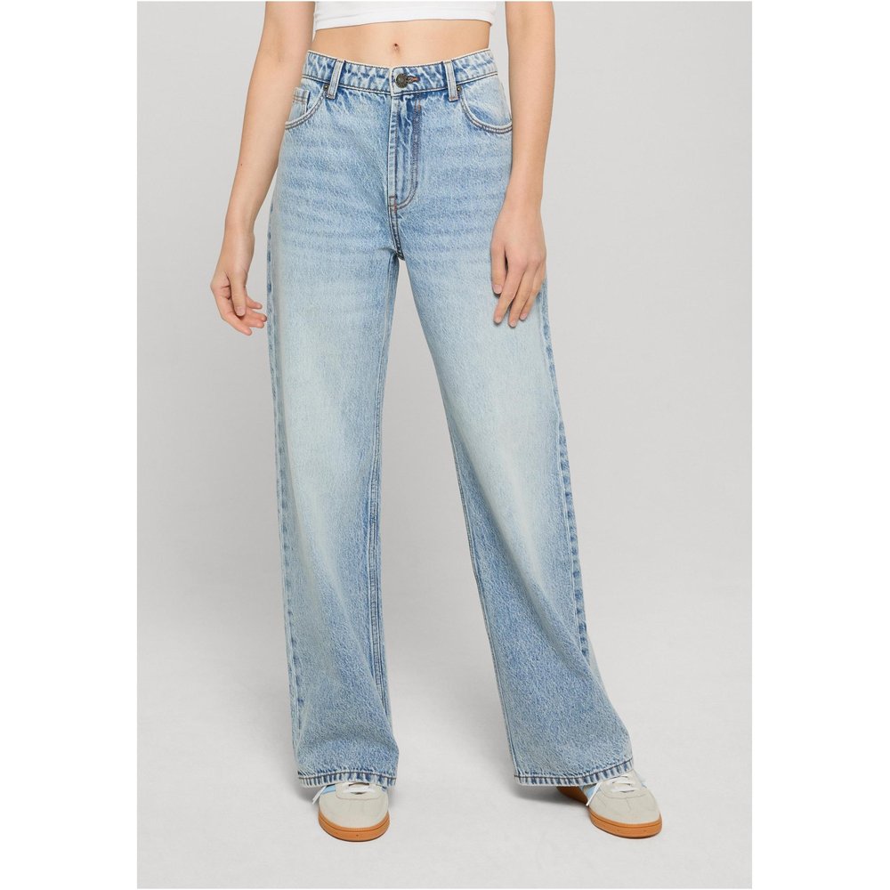 Urban Classics - Regular Wide Leg Jeans Wide leg trousers - Blue